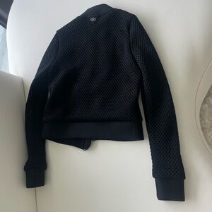 ALO Yoga Black Mesh Jacket